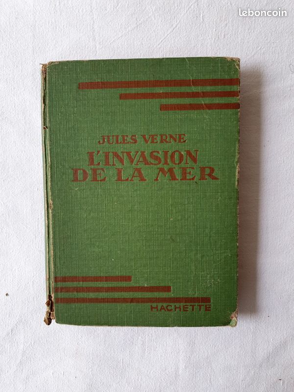 Livre L'invasion de la mer Jules Verne Hachette 1935 (image 2)