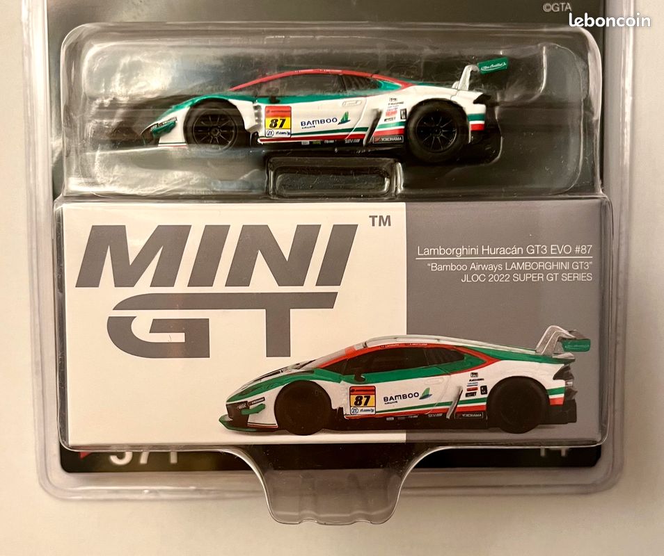 Lamborghini Huracan GT3 EVO #87 MiniGT (image 2)