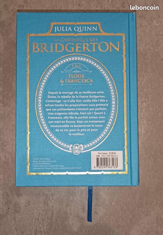 Livre "La chronique des Bridgerton" (image 6)