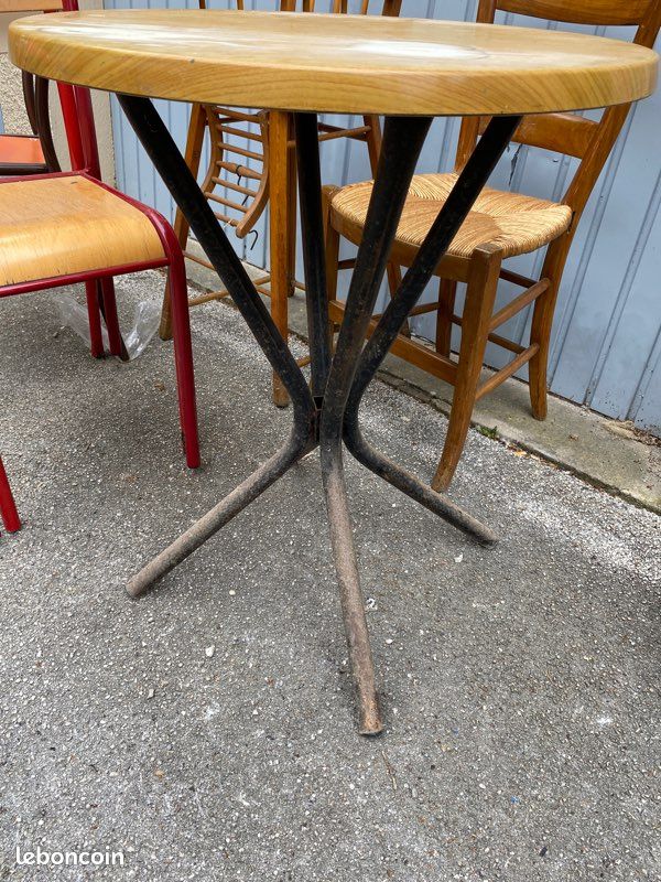 Ancienne table de Bar ronde (image 4)