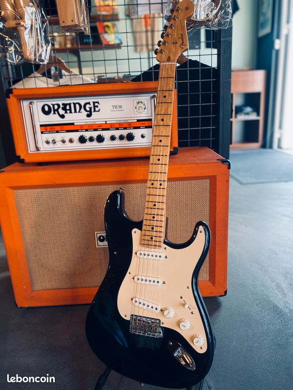 Fender Stratocaster Clapton Custom Shop MDB + Étui Vintage Tweed (image 2)