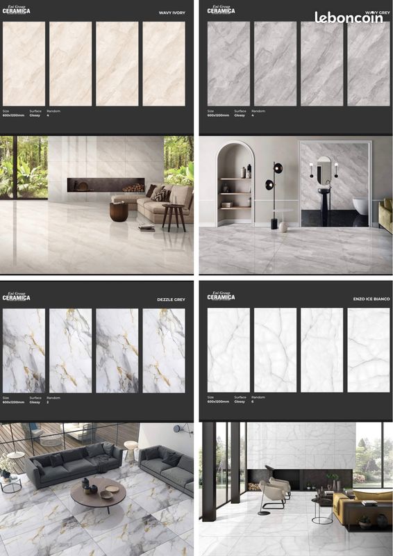 Carrelage sol et mur – intérieur & extérieur (image 3)