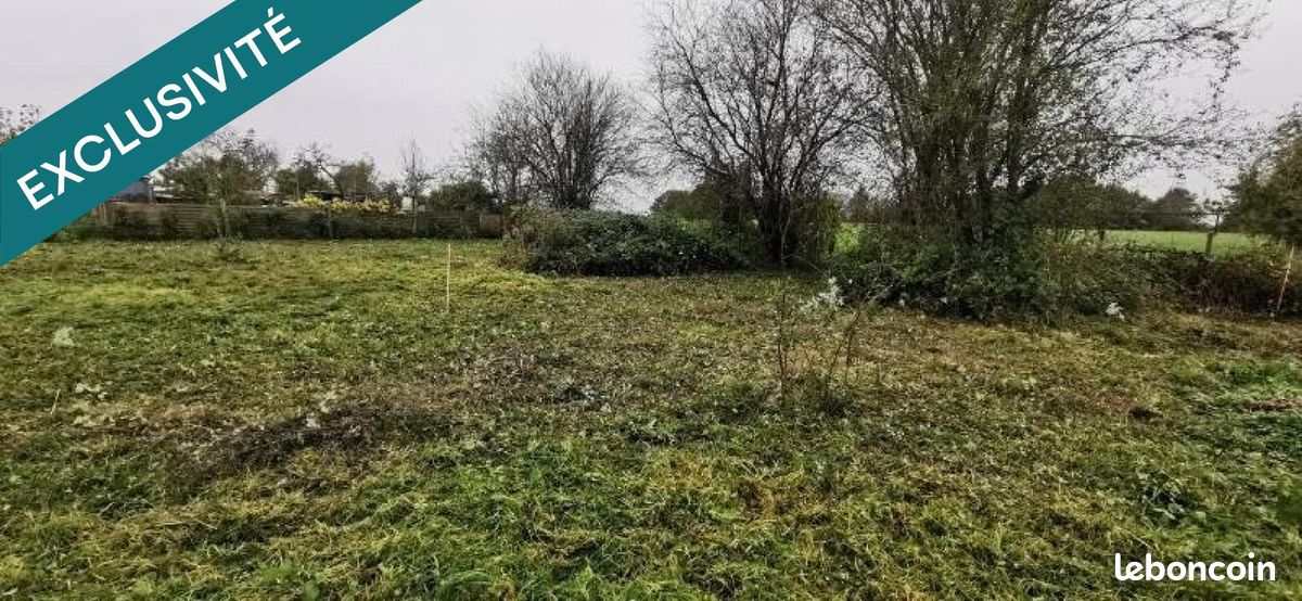 Terrain 600 m² · à Le Plessis-Feu-Aussoux · 600 m² · 82 000 €