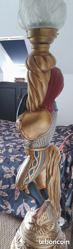 Statue Nubien + socle (image 5)