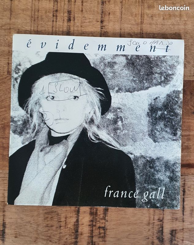 Vinyle 45 tours France Gall Évidemment (image 1)