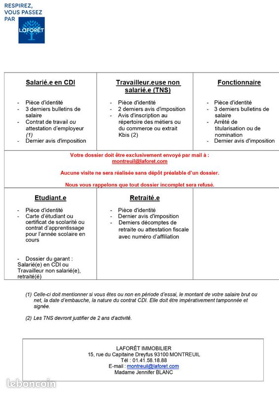 Maison a louer montreuil - 4 pièce(s) - 122 m2 - Surfyn