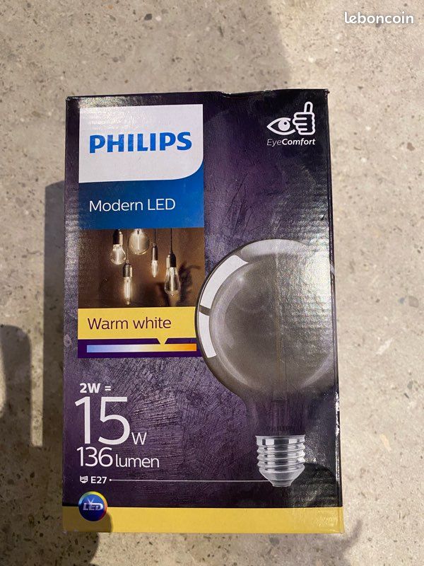 Ampoules Philips teintée 136 lumen led neuves (image 1)