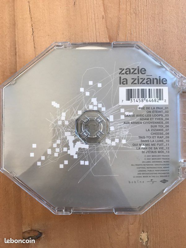 CD Zazie La zizanie (image 2)