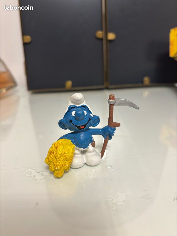 Lot De Schtroumpfs Vintage - Figurines De Collection - Occasion - Thème Bande Dessinée