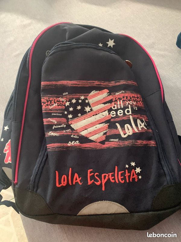 Sac à dos bleu (image 2)