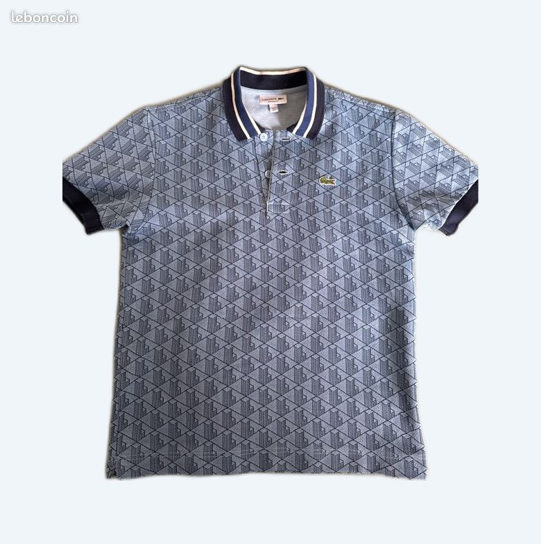 Polo Classic fit Jacquart Monogramme - Lacoste (image 1)