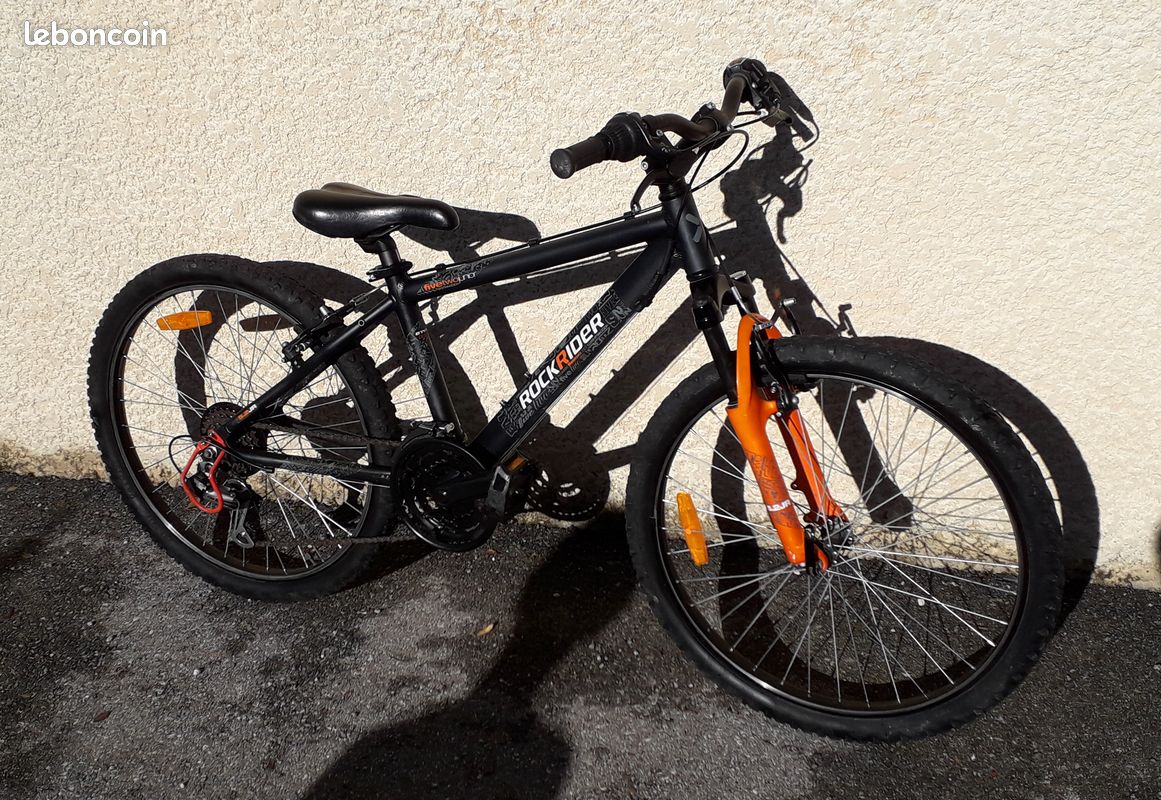 Decathlon Rockrider 700 Velo Decathlon 24 Pouces Noir VTT Vélos