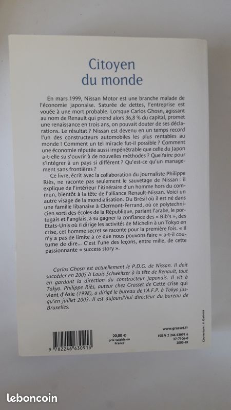 Citoyen du monde - Carlos Ghosn (image 2)