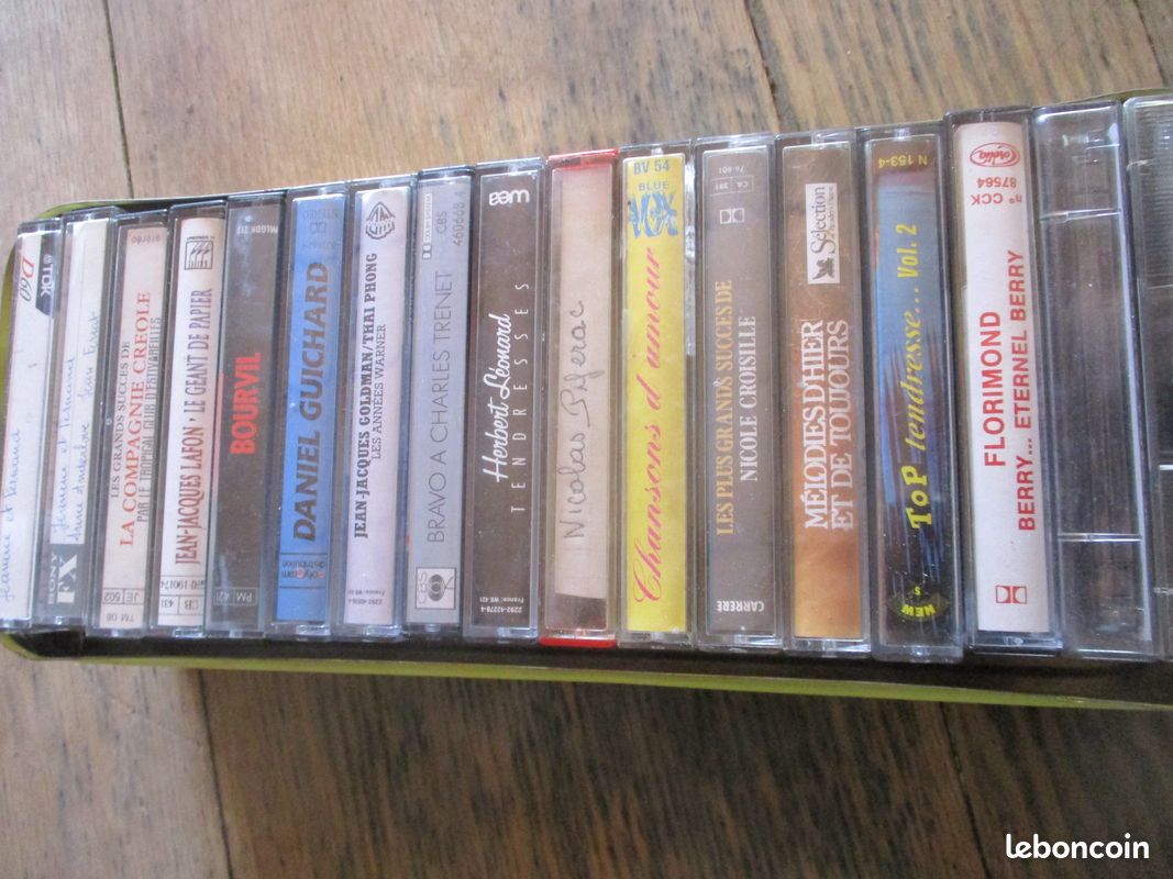 Cassettes audio bande occasion (image 3)