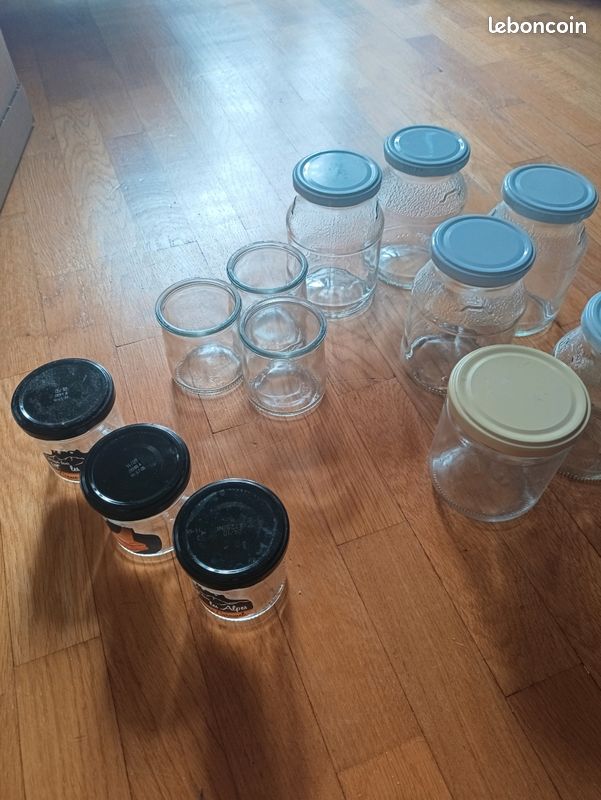 Lot de 31 bocaux et verrines en verre (image 2)