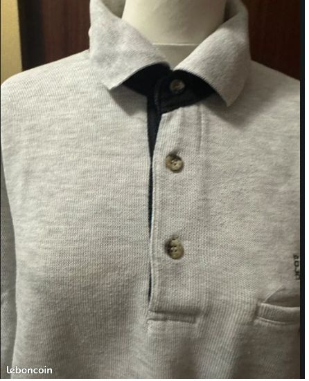 Polo en coton mélange Brice t/3 tbe (image 3)