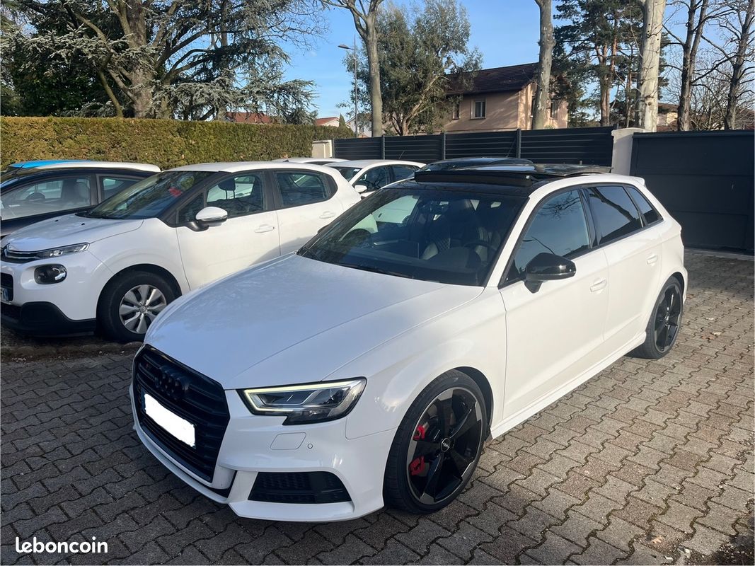 Audi S3 Sportback 300 cv Phase 2 full options TO , JA19 , siège RS, matrix Faible kms garantie 12M (image 1)