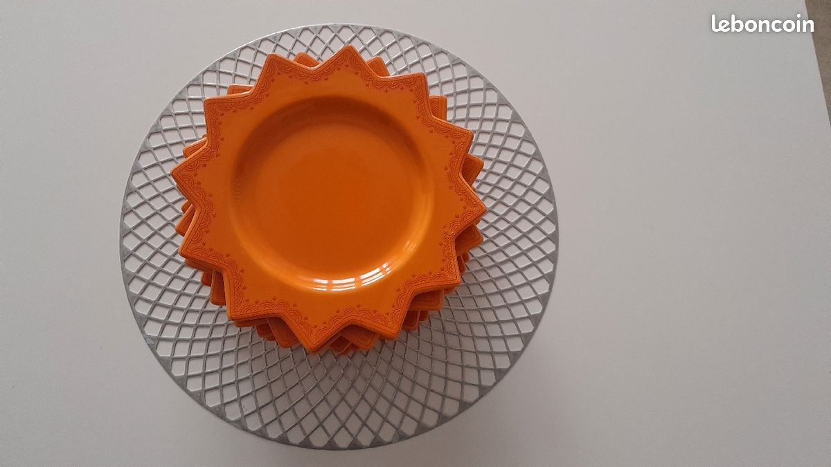 Assiettes à dessert "Maison du Monde" (image 4)