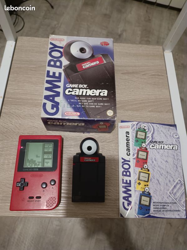 Gameboy + gameboy camera en boite (image 1)