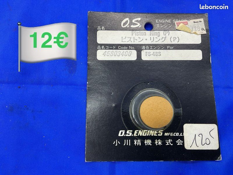 MOTEUR MODÉLISME AVION 4 temps OS Engine FS-91S II P [neuf en boite d