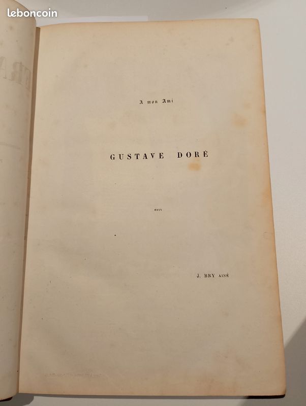 Rare Œuvre de François Rabelais. Gargantua, Pantagruel. Paris 1854 (image 5)
