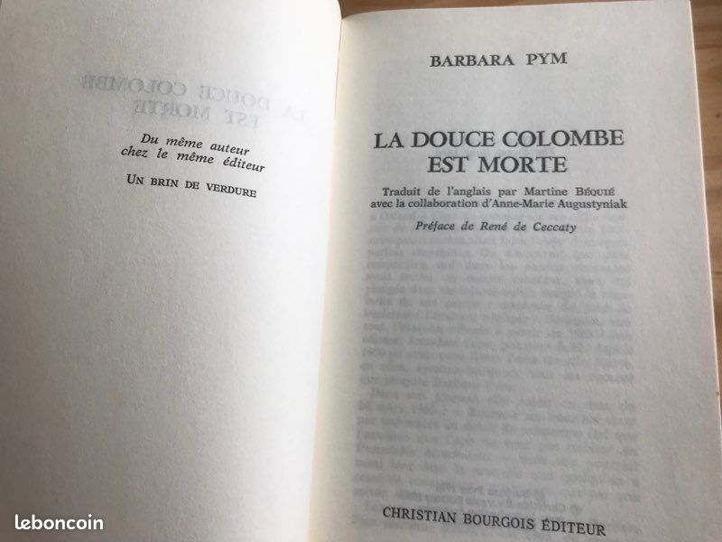 La douce colombe est morte /Un brin de verdure (image 7)