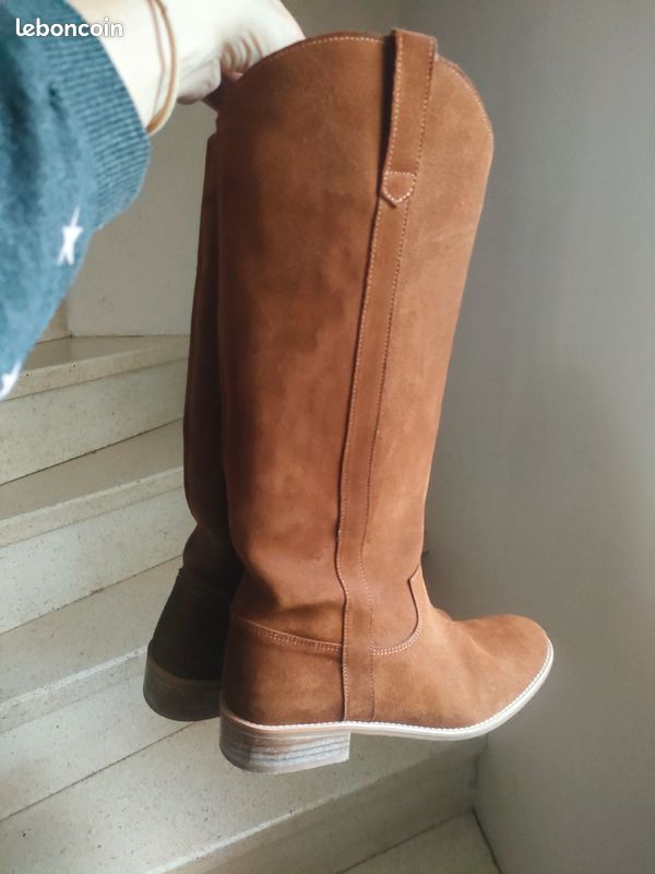 Bottes neuve daim Georgia Rose (image 2)
