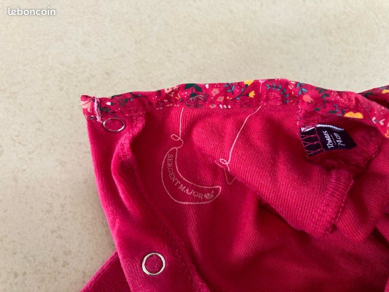 3 pyjamas hiver et 4 bodies manches longues lot ou à la pièce (image 5)