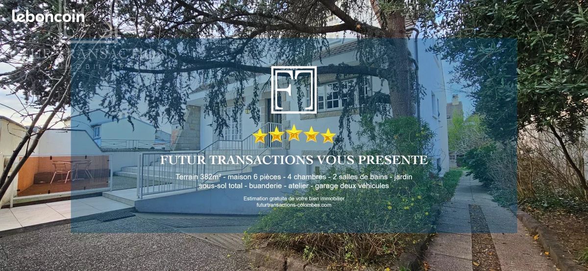 Maison 6 pièces 154 m² · à Colombes · 154 m² · 799 000 €