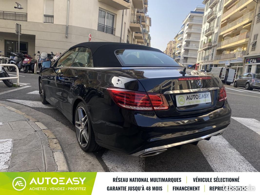 Mercedes CLASSE E CABRIOLET 220 D 2.1 CDi 16V 9G-TRONIC BlueTEC 170 CH (image 18)