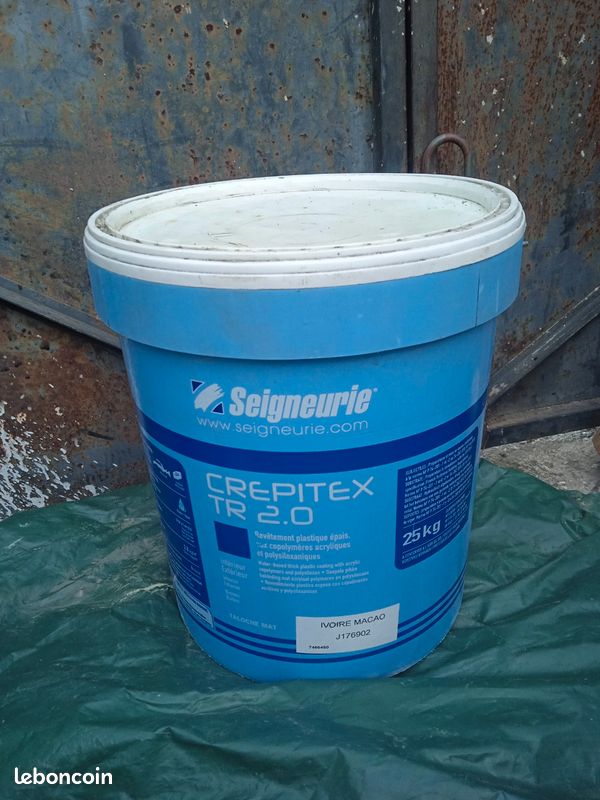Vend sceaux de 25l de revêtement plastiques a l eau (image 1)