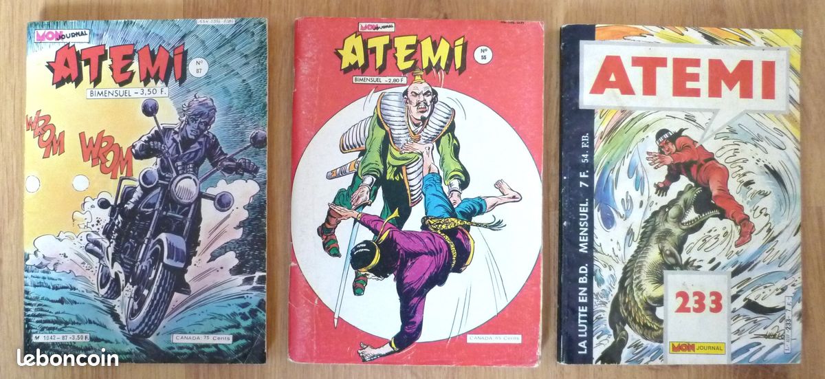 ATEMI 1979, 1980 et 1987 (image 1)