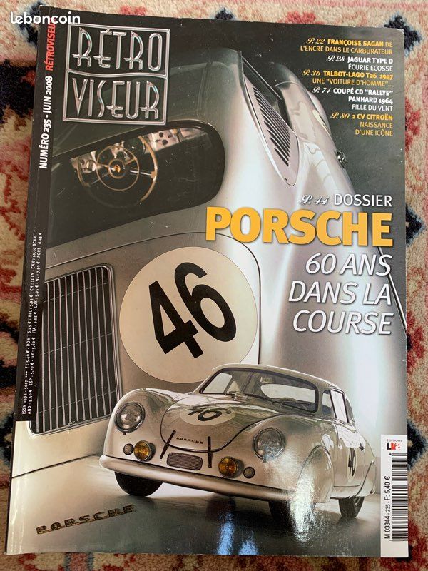 Magazine automobiles anciennes "rétroviseur "année 2008 complète (image 6)