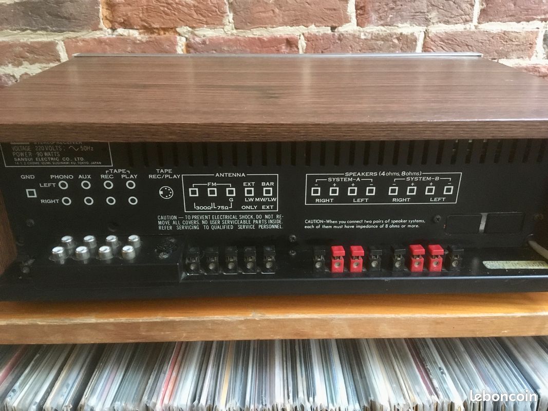 Amplificateur Intégré Vintage Sansui 331L – Révisé Et Prêt à L'emploi