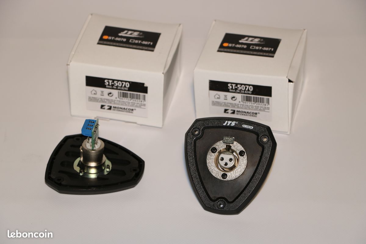 Embases antichoc XLR pour micro col de cygne - Lot de 2 (image 2)