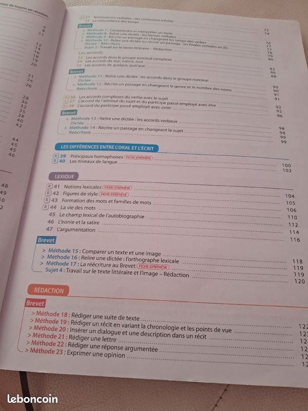 Cahier de français cycle 4 - 3e (image 4)