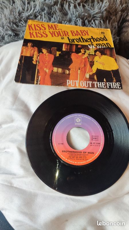 Vinyle 45 tours Brotherhood of man (image 3)