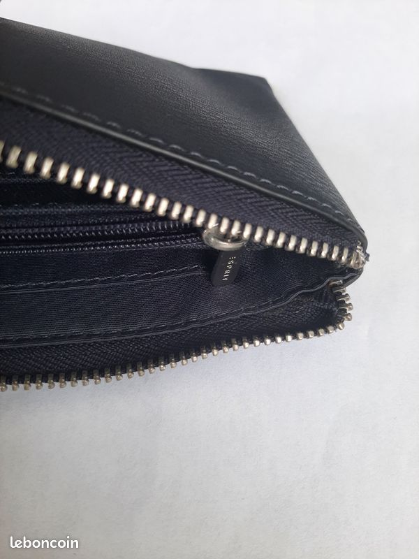 Compagnon Esprit Portefeuille Bleu Marine 22cmx10cm (image 8)