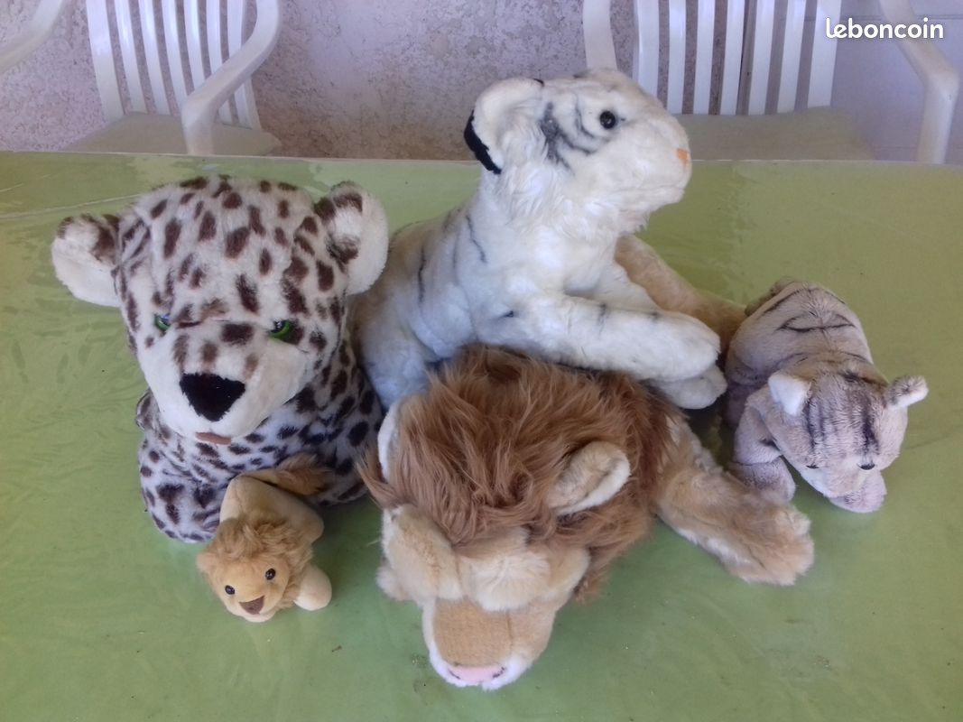 Peluches animaux de la jungle (image 1)