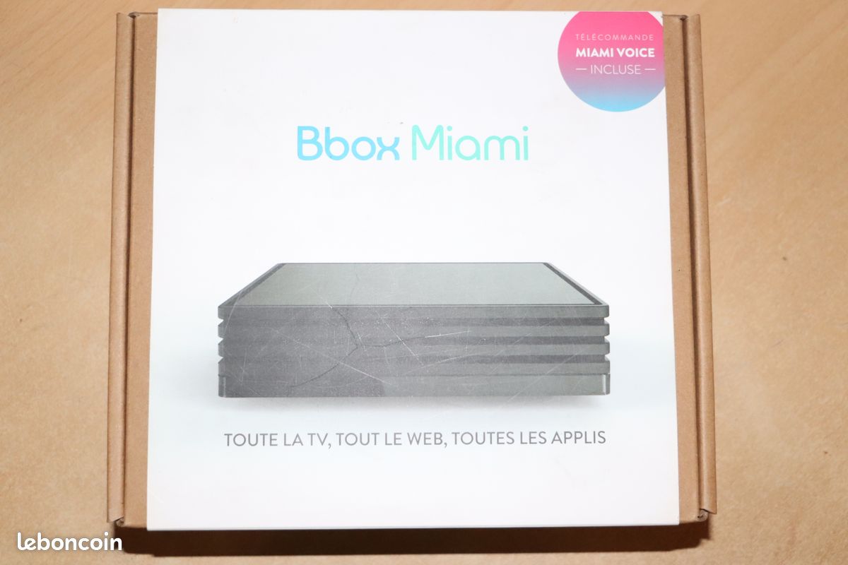 Décodeur Bbox Miami De Bouygues Telecom Avec Alimentation (état Fonctionnel)
