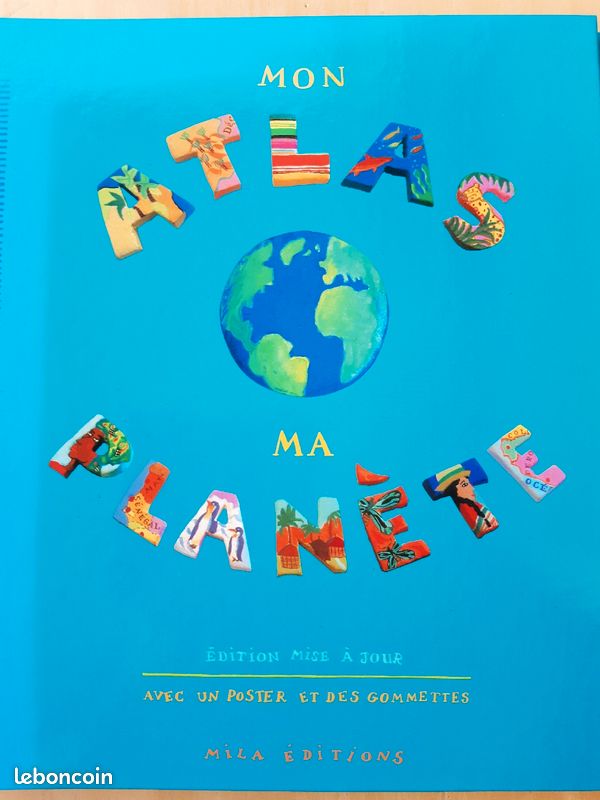 Livre pour enfant Mon Atlas, ma Planète (image 1)