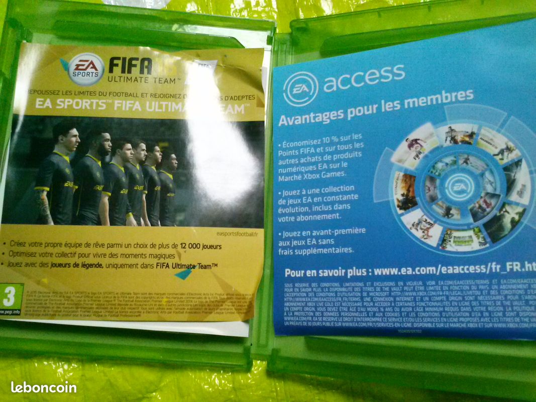 Jeu Xbox One Fifa 2016 (boîte + docu) (image 20)