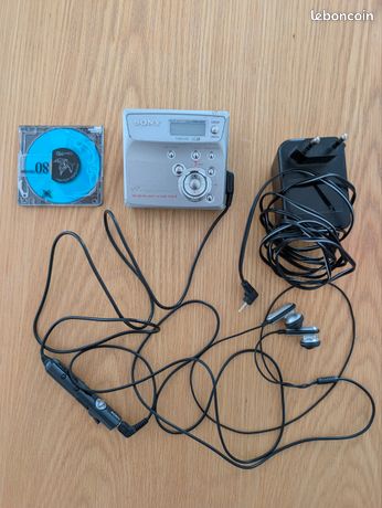 Lecteur MINIDISC PORTABLE SONY MD Walkman MZ-505 MDLP
