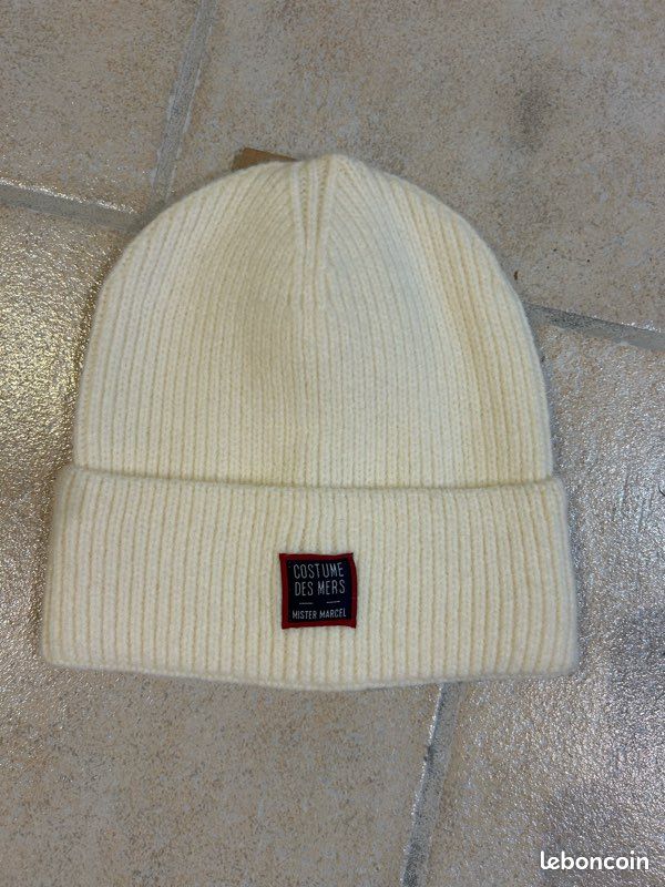 Bonnet homme mrm homme écru (image 1)