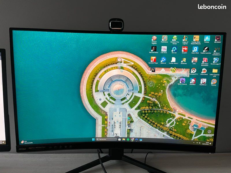 Écran Gamer MSI 144Hz 1ms 1080p - Accessoires informatique