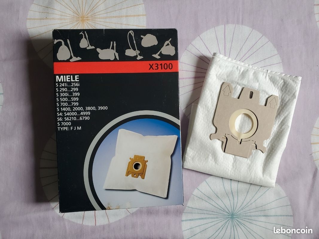 10 Sacs D'aspirateur Compatibles Miele Caramel 700 - Lot De 10 - Staubbeutel24