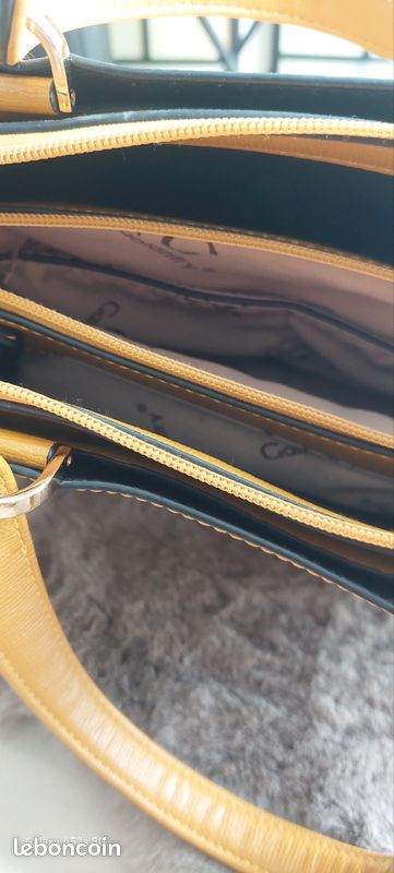 Sac à main jaune moutarde (image 4)