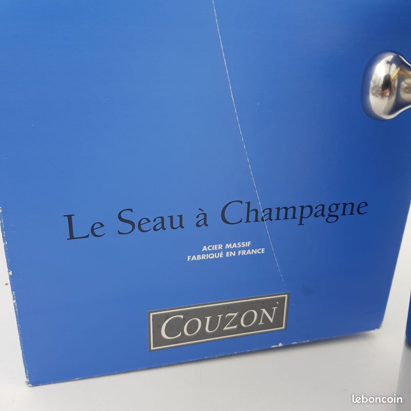 Seau champagne inox jean couzon d'occasion - Arts de la table