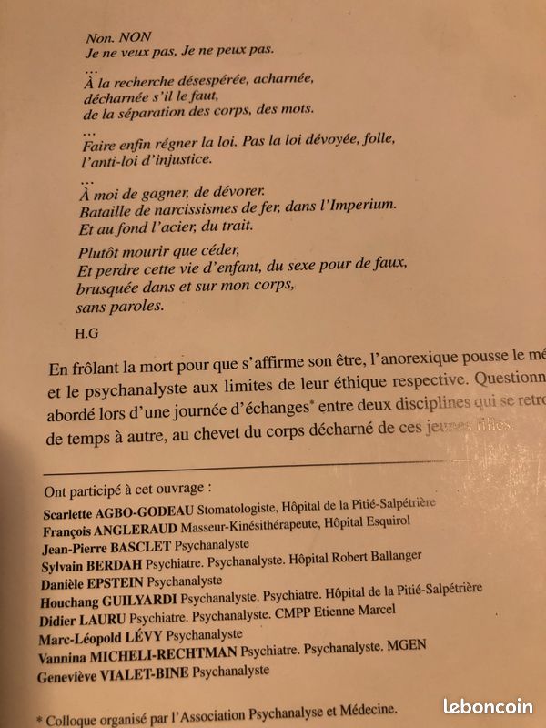 L'Anorexique, le médecin et le psychanalyste (image 2)