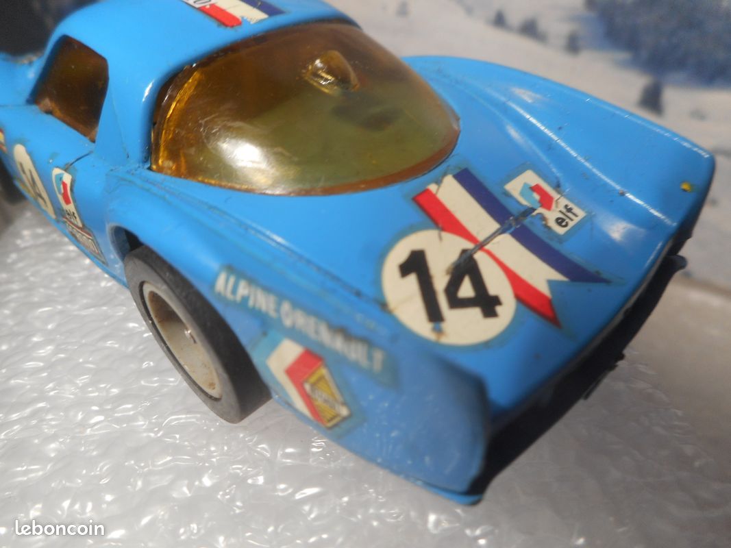 Jouef circuit voiture alpine 3000 n° 14 - Collection
